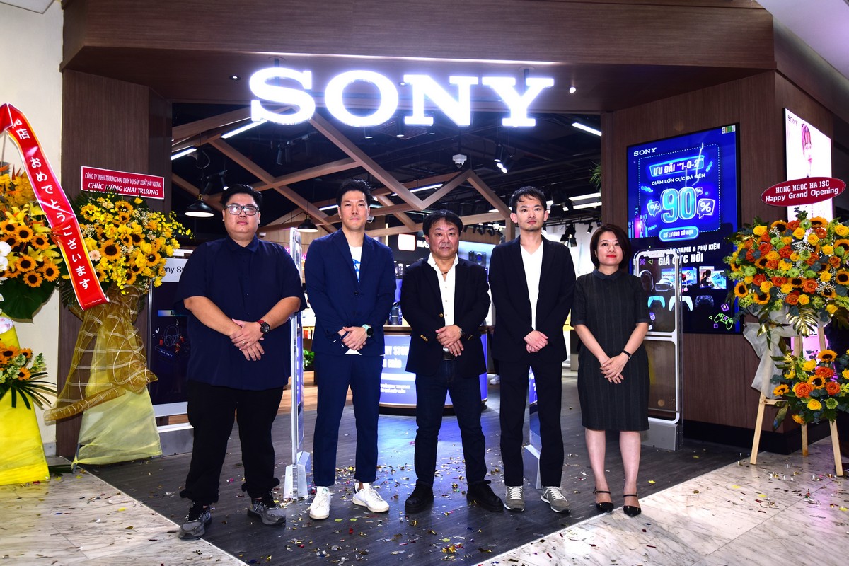 Sony Việt Nam khai trương store đầu tiên tại TPHCM