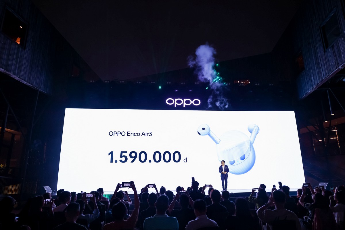 OPPO ra mắt tai nghe không dây Enco Air3