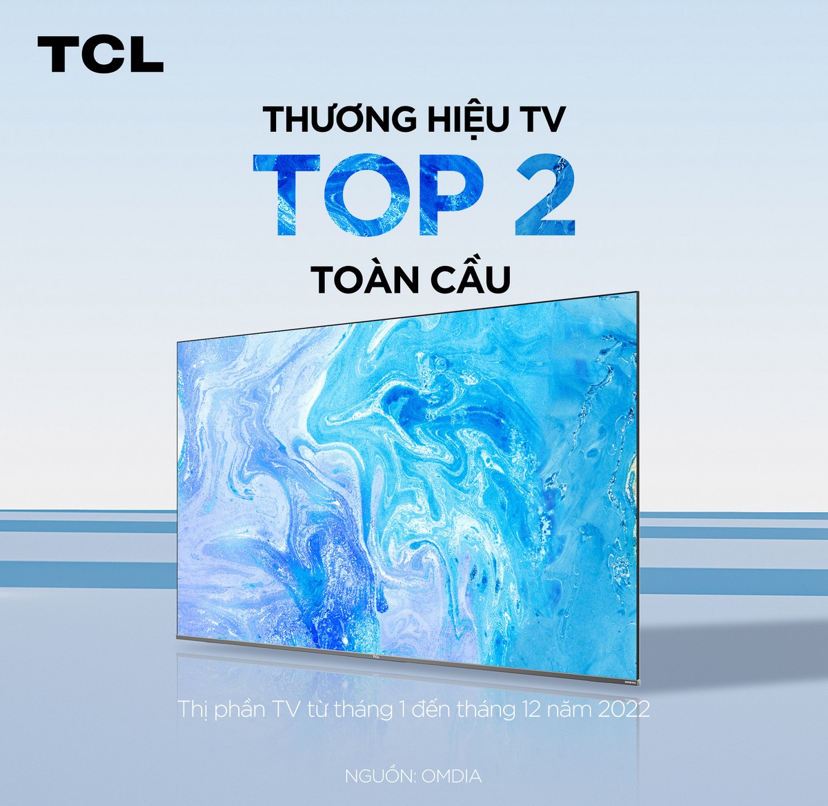 TCL tái khẳng định vị thế dẫn đầu về thị phần TV