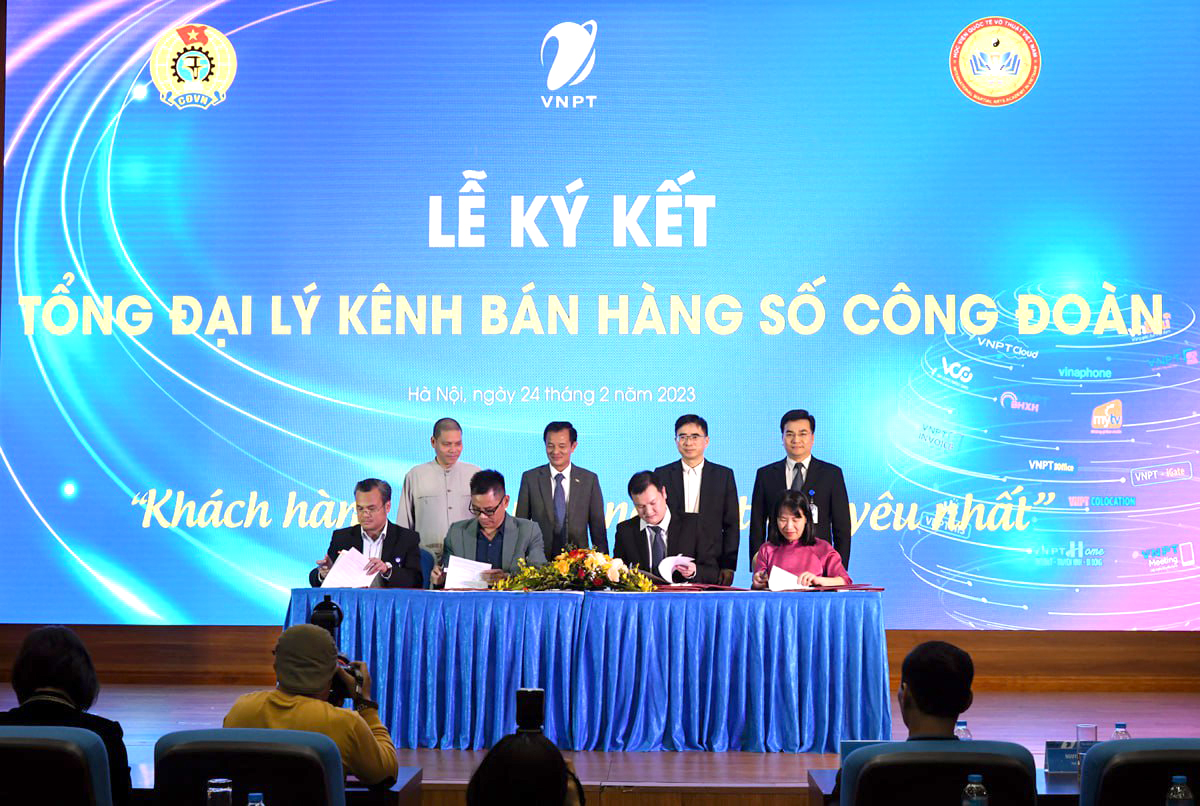 VNPT VinaPhone và Học viện Quốc tế võ thuật Việt Nam hợp tác triển khai Kênh bán hàng số