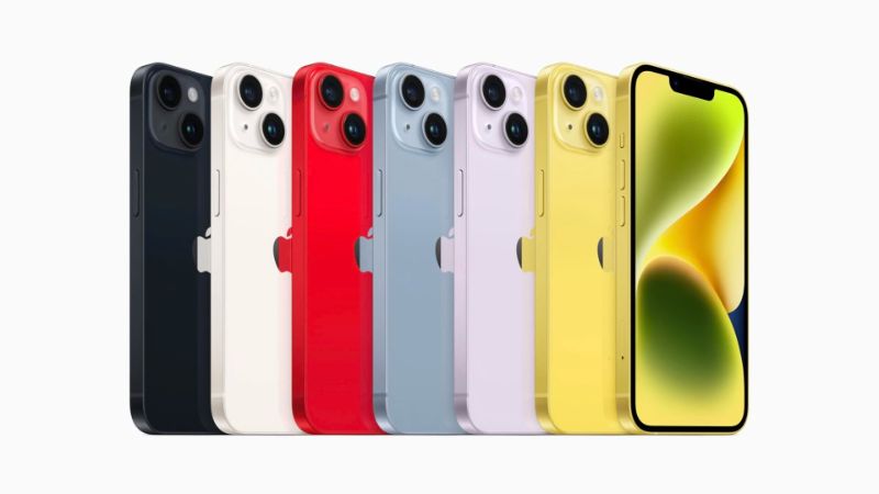 Apple công bố iPhone 14 và iPhone 14 Plus màu vàng