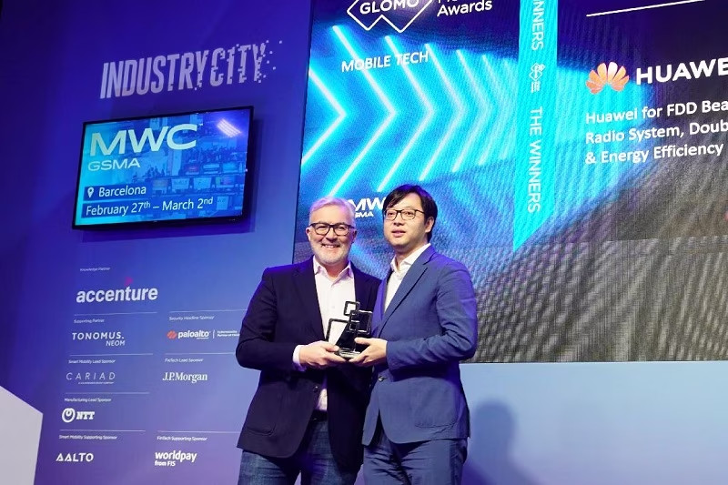 GSMA trao tặng 4 giải thưởng danh giá cho Huawei