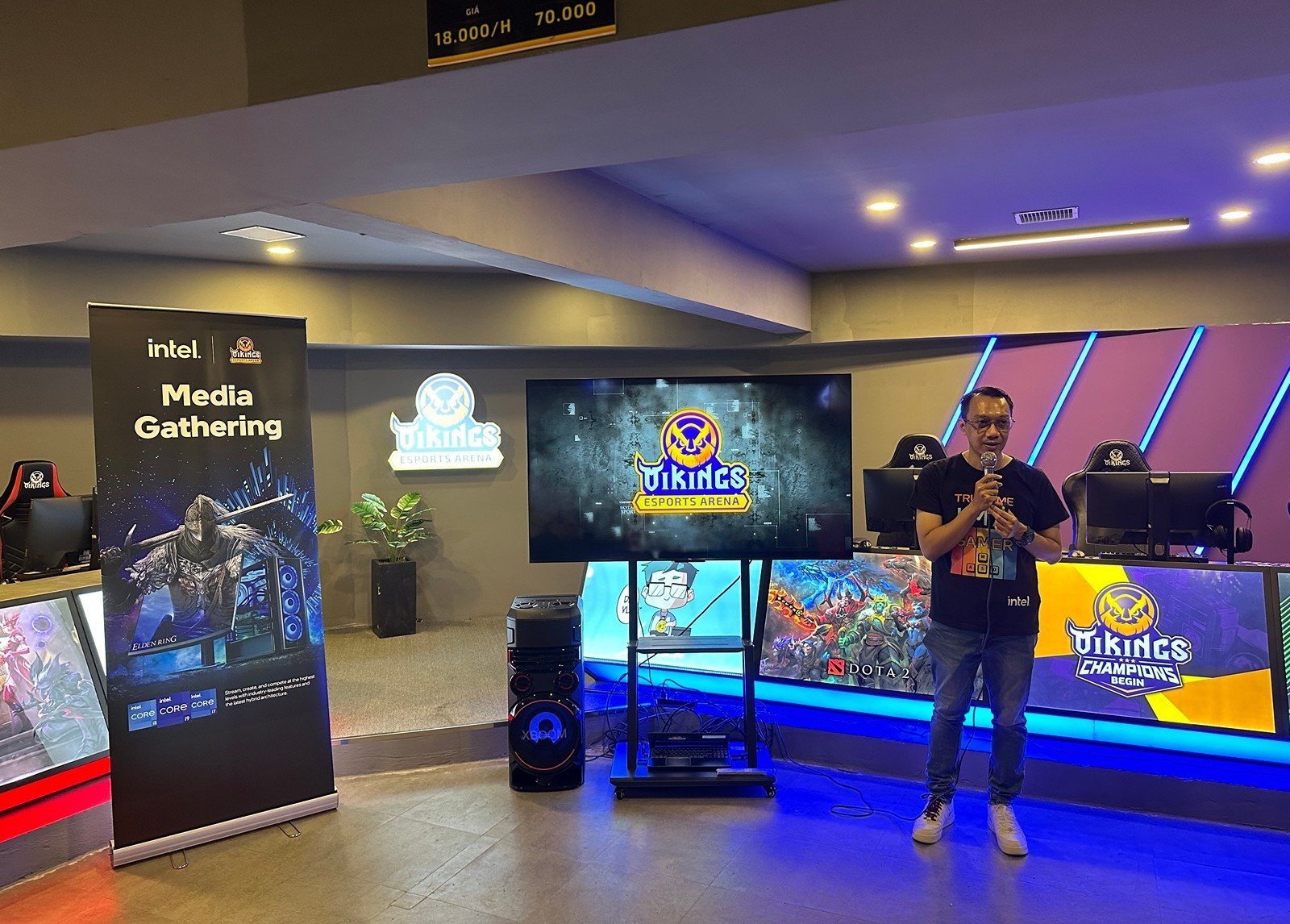 Vikings Esports Arena Hoàng Văn Thụ - Mô hình phòng máy Intel muốn nhân rộng cùng các đối tác