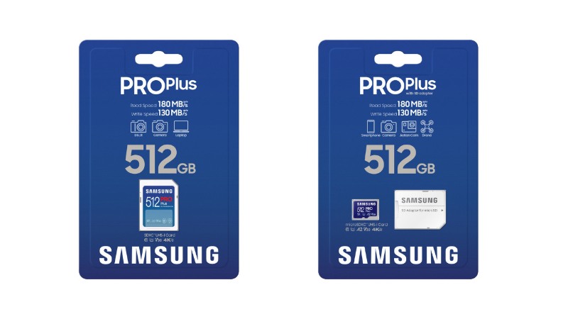 Samsung tung thẻ nhớ PRO Plus siêu nhanh, bảo hành 10 năm