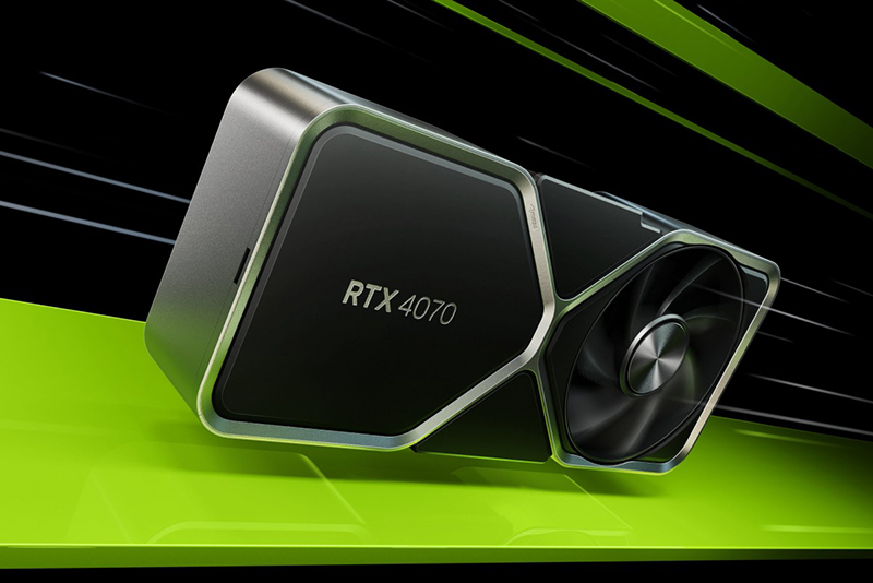 Nvidia công bố GeForce RTX 4070 với giá 599 USD