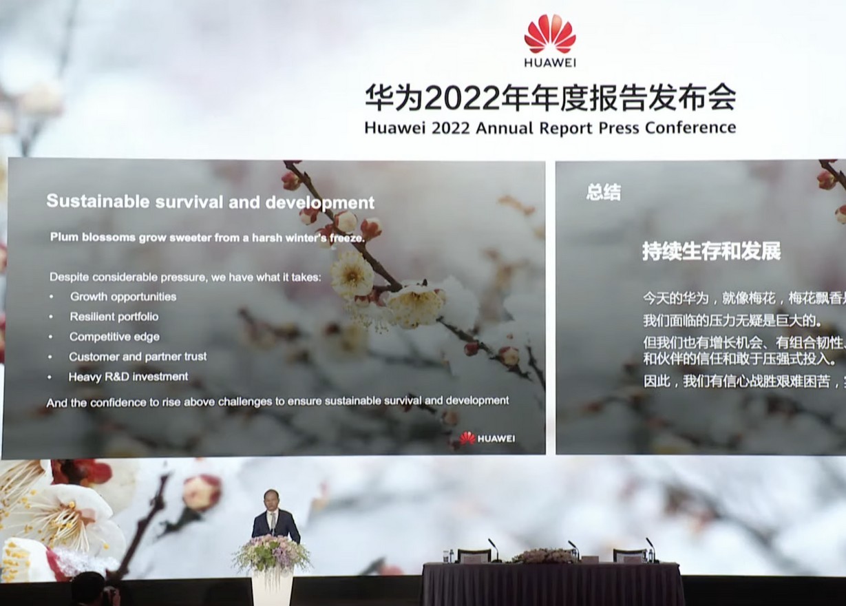 Huawei công bố Báo cáo Thường niên năm 2022: Hoạt động ổn định, tồn tại vững chắc và phát triển vững bền