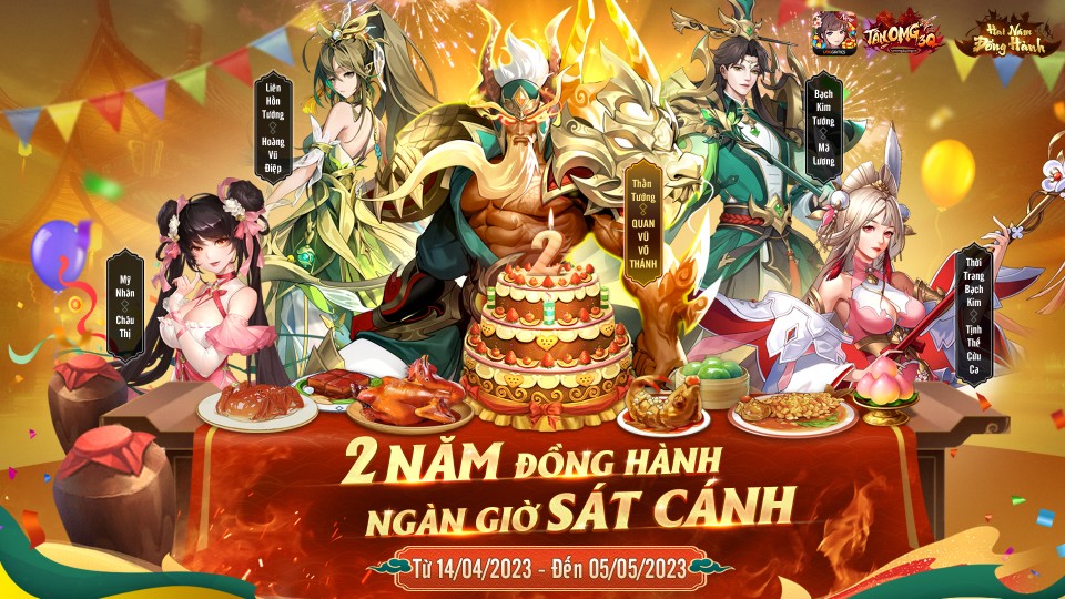 Game thủ Tân OMG3Q - VNG hào hứng với sự kiện mừng sinh nhật 2 tuổi