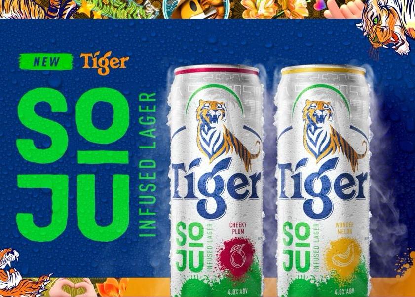 Tiger Beer ra mắt Tiger Soju Infused Lager hoàn toàn mới