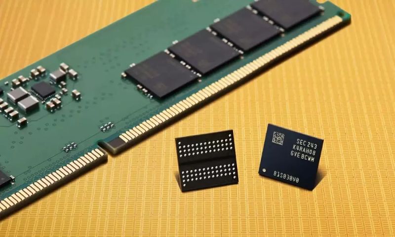 Samsung bắt đầu sản xuất chip nhớ RAM DDR5 cực kỳ ổn định