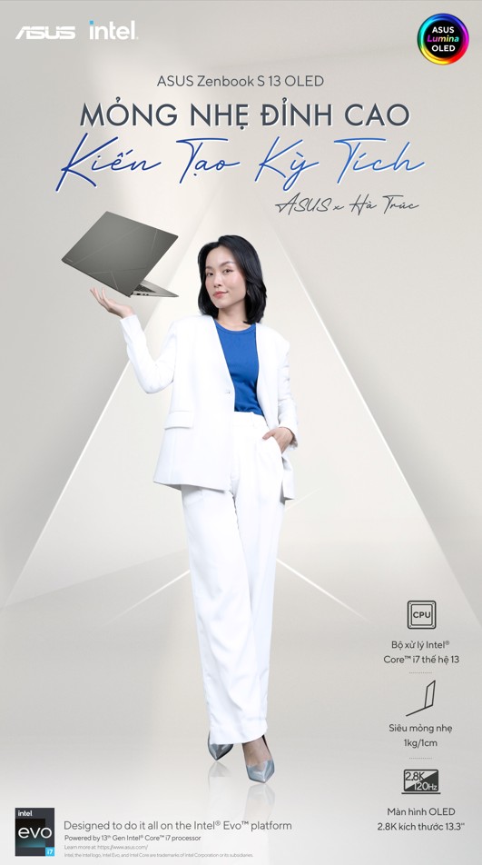 ASUS giới thiệu loạt laptop 2023 mới mang tinh thần “Tuyệt đỉnh tinh hoa, kiến tạo kỳ tích”