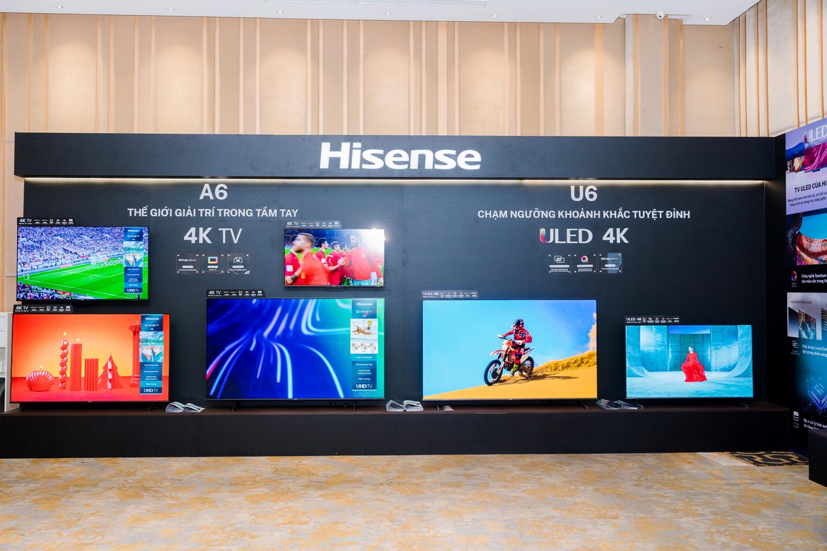 Hisense sẵn sàng "lên kệ" những sản phẩm đột phá tại Việt Nam