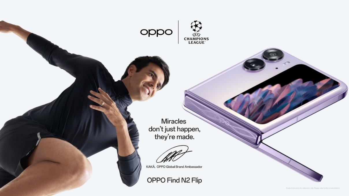 OPPO công bố Kaká là Đại sứ thương hiệu toàn cầu