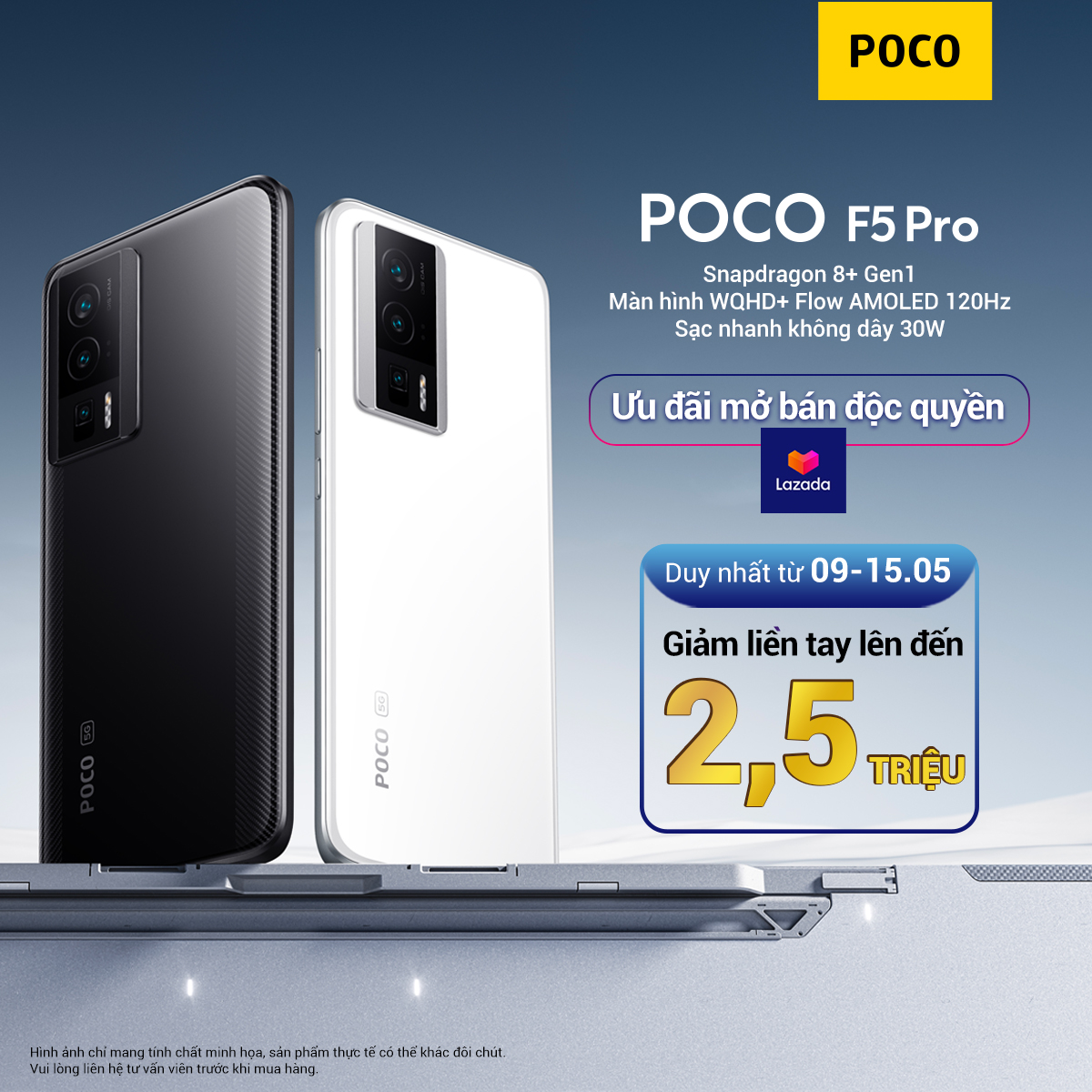 POCO ra mắt siêu phẩm POCO F5 Pro với mức giá ưu đãi