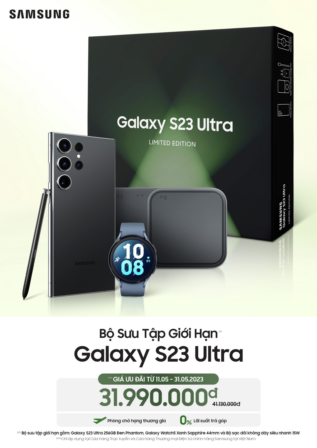 Bộ sưu tập Galaxy S23 Ultra đặc biệt của Samsung ra mắt