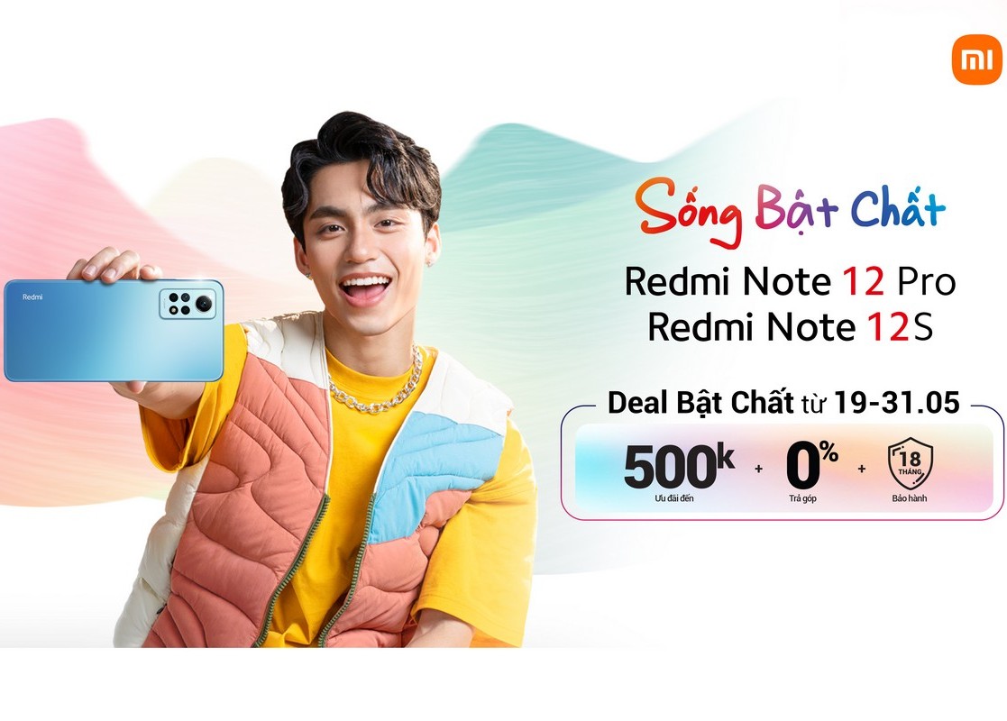 Xiaomi ra mắt Redmi Note 12S và Redmi Note 12 Pro