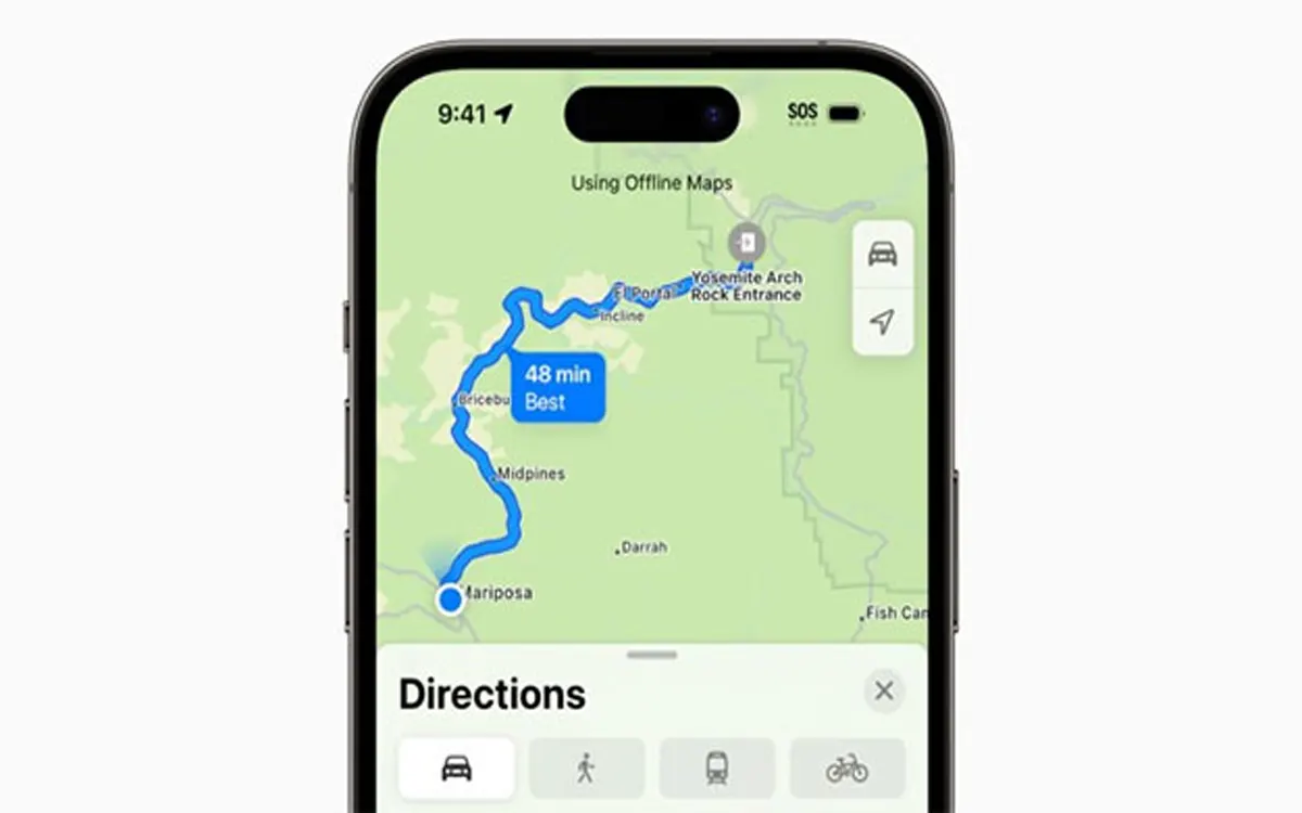 Apple Maps ra mắt bản đồ ngoại tuyến, không còn đợi quá lâu