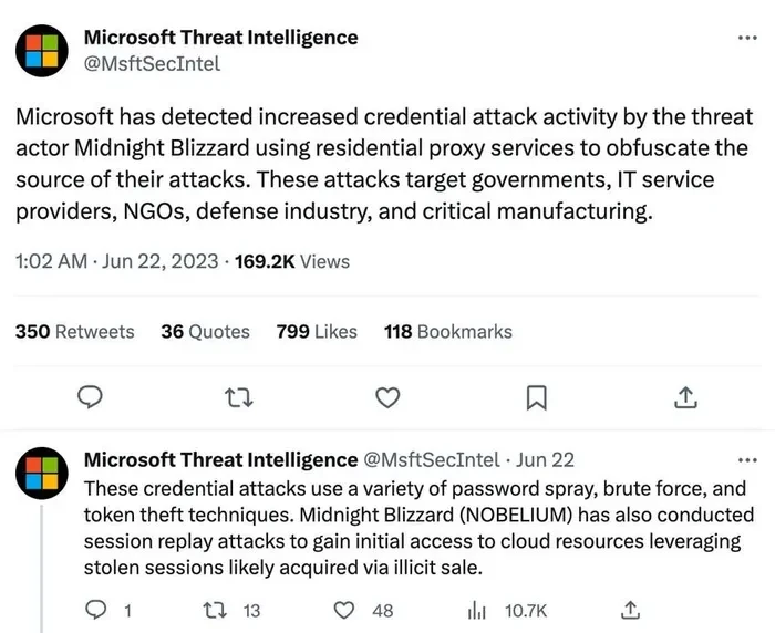Microsoft đang bị hacker Nga tấn công đánh cắp thông tin?