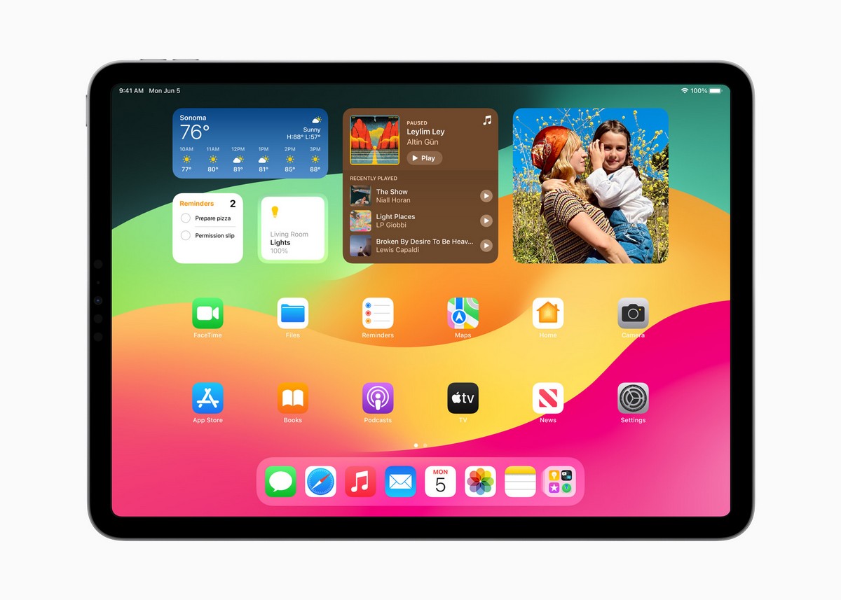 iPadOS 17 nâng khả năng cá nhân hóa và tính linh hoạt của iPad lên một tầm cao mới