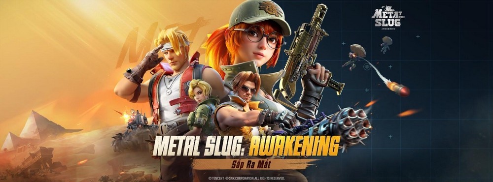 VNGGames xác nhận sắp phát hành Metal Slug: Awakening