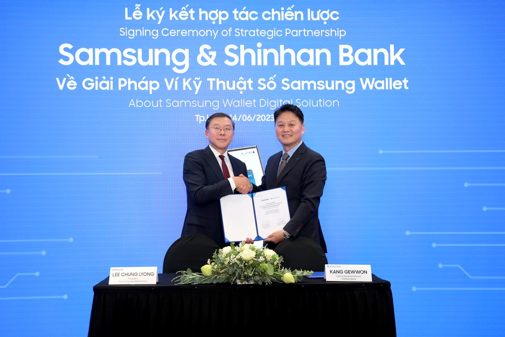 Samsung và Shinhan Bank hợp tác, mang Samsung Wallet đến gần người dùng Việt