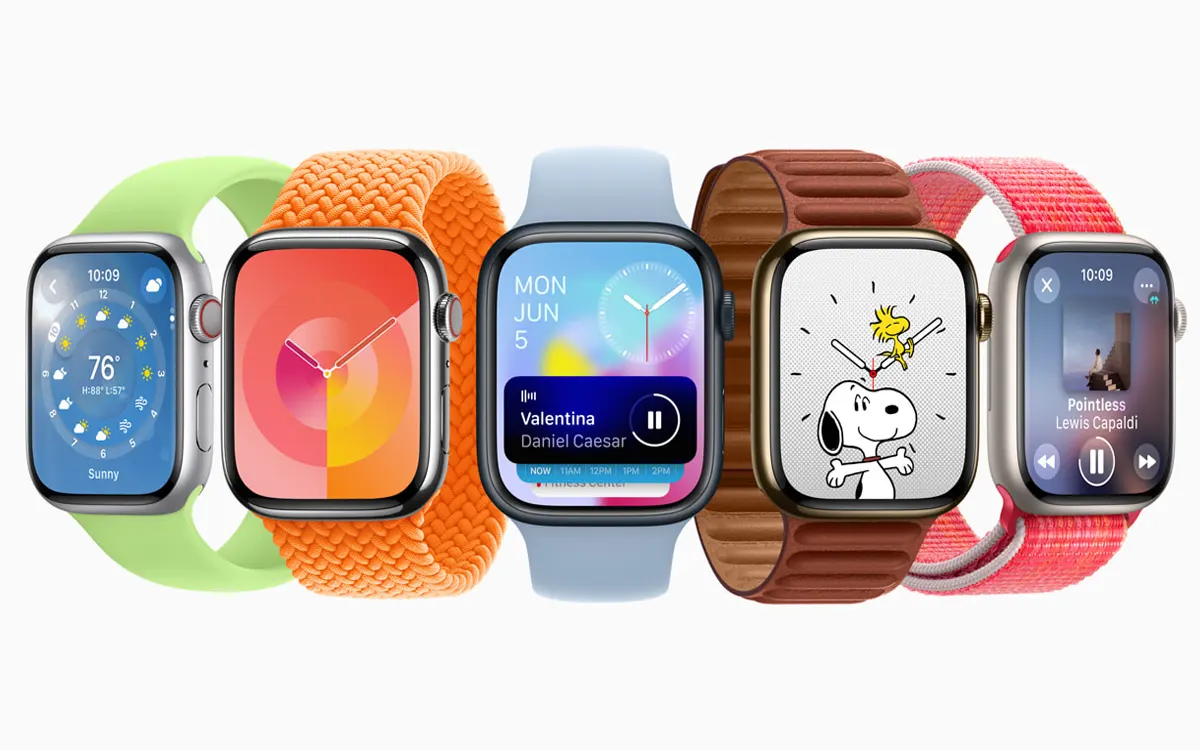 watchOS 10 mở rộng giới hạn sạc cho nhiều mẫu Apple Watch