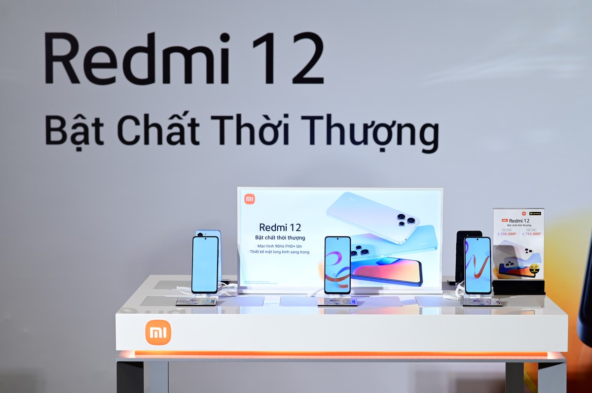 Xiaomi Redmi 12 chính thức ra mắt tại Việt Nam
