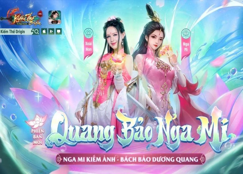 Vợ streamer giàu nhất Việt Nam: Xoài Non thả dáng như người mẫu chuyên nghiệp trong bộ ảnh cosplay Nga Mi của game Kiếm Thế Origin