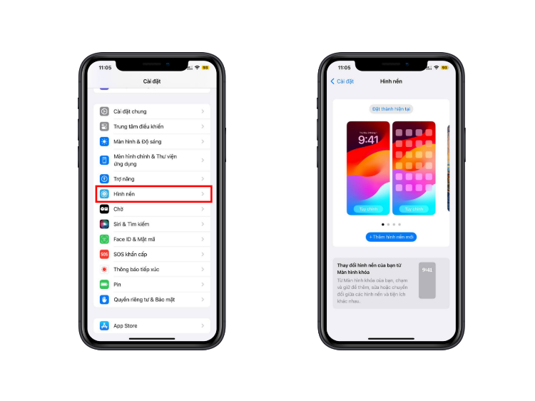 Lỗi hình nền bị mất trên iOS 17 Public Beta