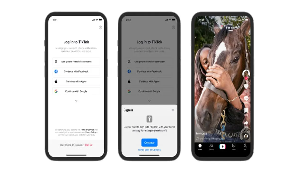 TikTok cho phép sử dụng Face ID hoặc Touch ID trên iPhone