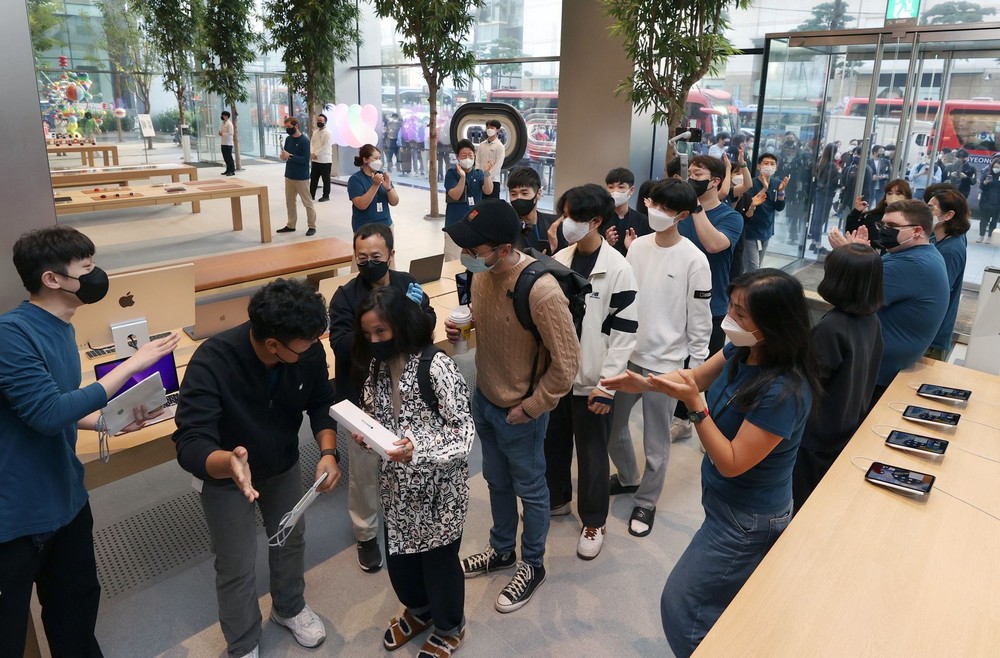 Người dùng trẻ Hàn Quốc thích iPhone hơn Samsung