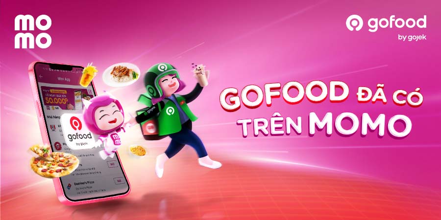 Gojek đưa GoFood lên MoMo