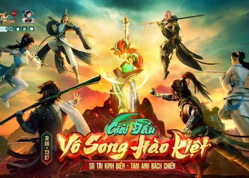 Sau 5 tháng ra mắt, Kiếm Thế Origin liền tung ngay hệ thống giải đấu Vô Song Hào Kiệt 2023 để game thủ tranh tài cao thấp