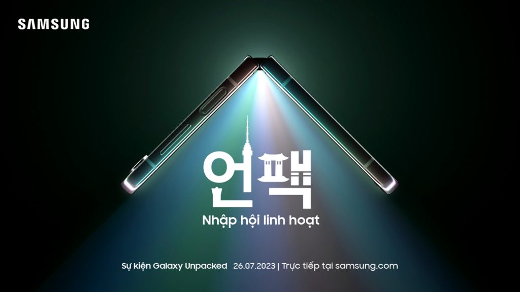 Samsung Galaxy Unpacked: Dòng smartphone gập mới sắp lộ diện!