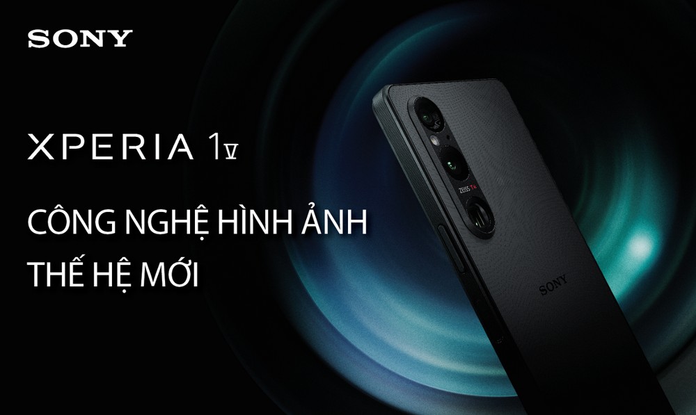 Sony ra mắt điện thoại thông minh Xperia® 1V tích hợp cảm biến Exmor T mới