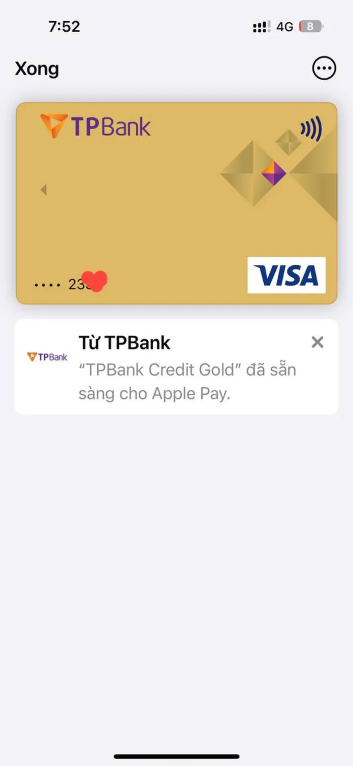 Apple Pay với TPBank