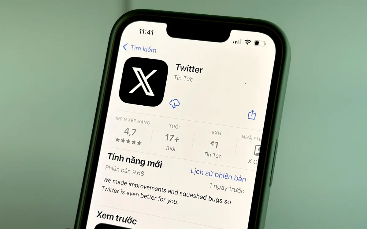 Apple “ưu ái” cho Twitter khi đổi thành X trên App Store