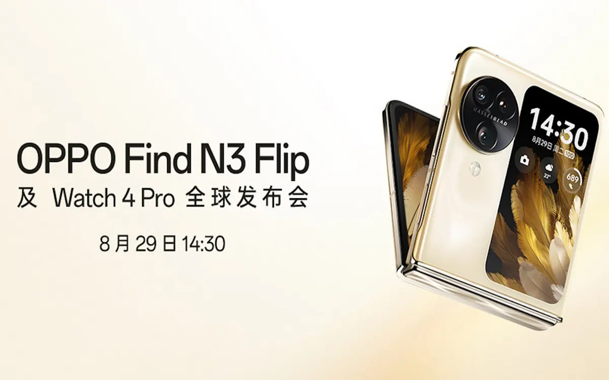 OPPO Find N3 Flip sẽ là điện thoại màn hình gập dọc đầu tiên