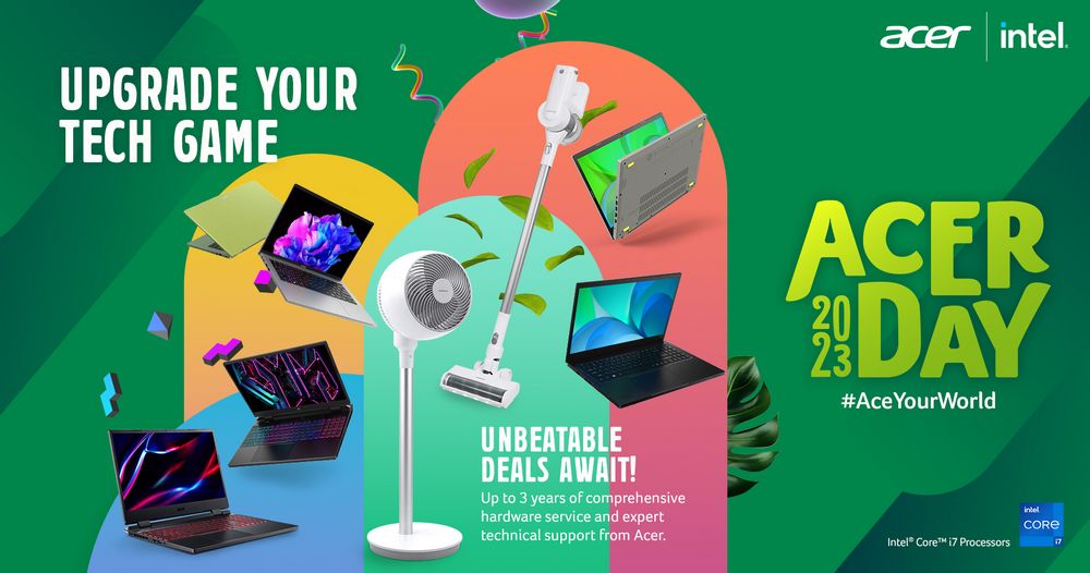 Acer Day 2023 trở lại với chủ đề "Ace Your World"