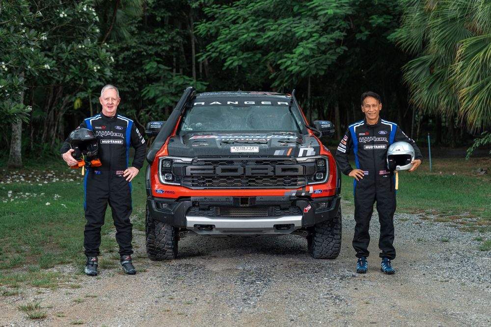 Ford Ranger Raptor tranh tài tại giải đua xuyên Quốc gia Châu Á 2023