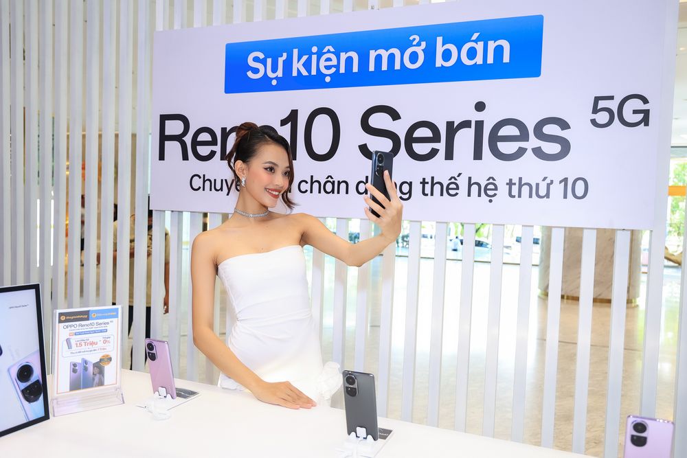 OPPO mở bán Reno10 Series 5G tại Việt Nam