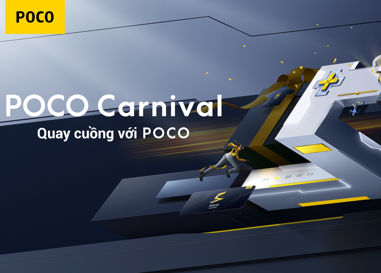 POCO khởi động chiến dịch POCO Carnival cùng loạt ưu đãi hấp dẫn mừng thương hiệu tròn 5 tuổi