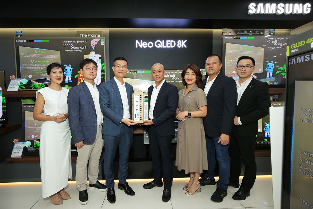 Samsung hợp tác cùng Thế Giới Di Động xử lý pin cũ, tiếp tục lan tỏa hành trình phát triển bền vững