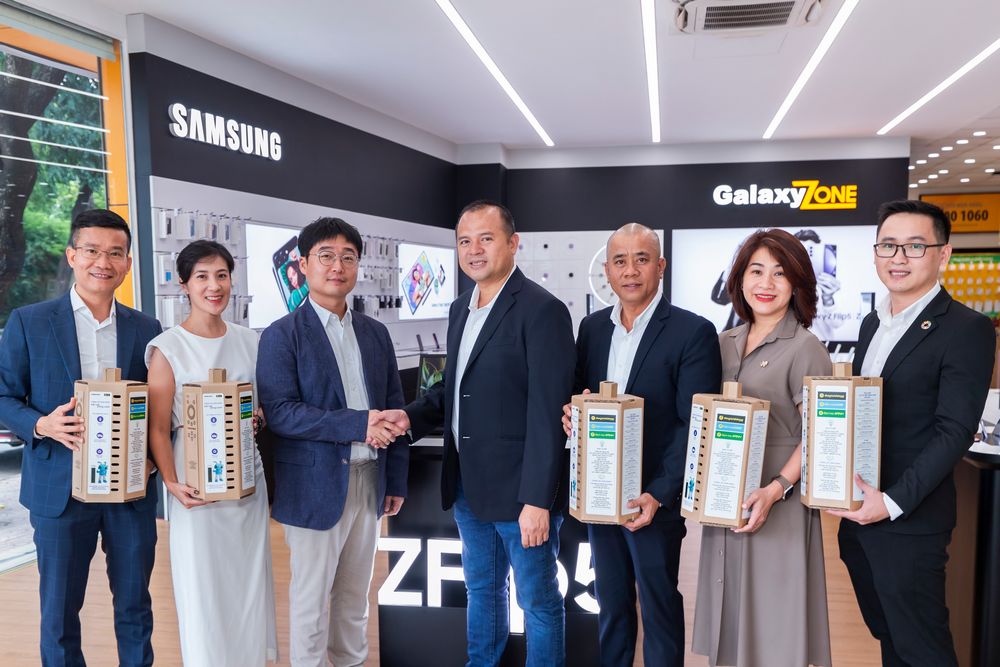 Samsung và Thế Giới Di Động triển khai hoạt động “Chung tay xử lý pin đã qua sử dụng”