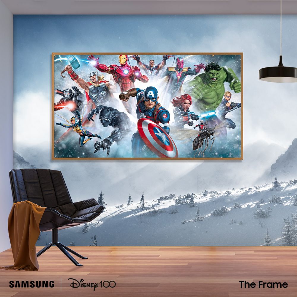 Samsung tung The Frame phiên bản đặc biệt, kỷ niệm 100 năm thành lập Disney