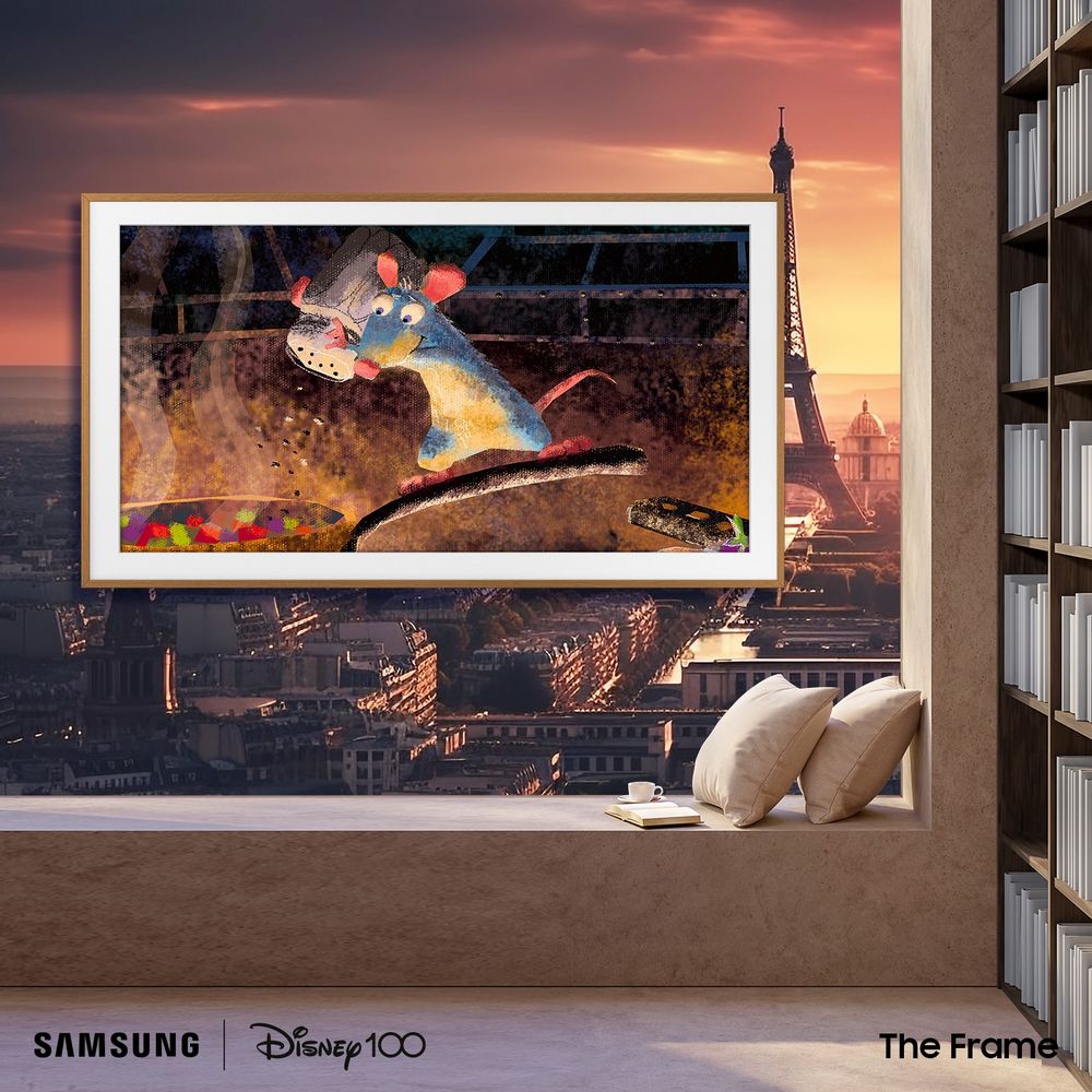 Samsung tung The Frame phiên bản đặc biệt, kỷ niệm 100 năm thành lập Disney