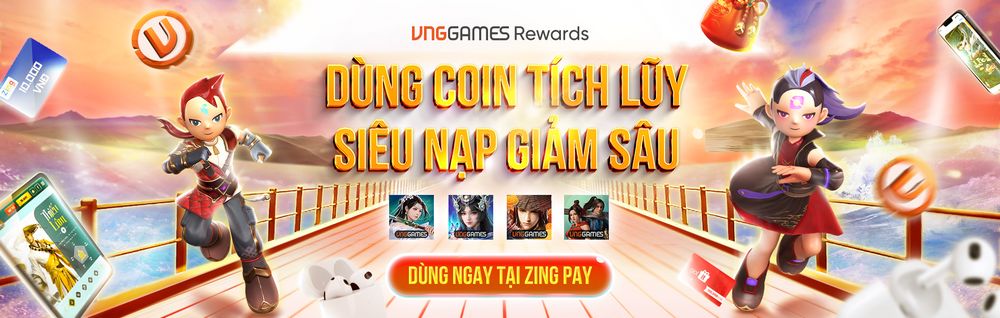 VNGGames Rewards: Tham gia ngay - Sờ tận tay quà khủng!
