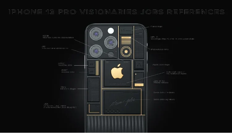 Caviar ra mắt BST iPhone 15 Pro/Max mới vinh danh Steve Jobs