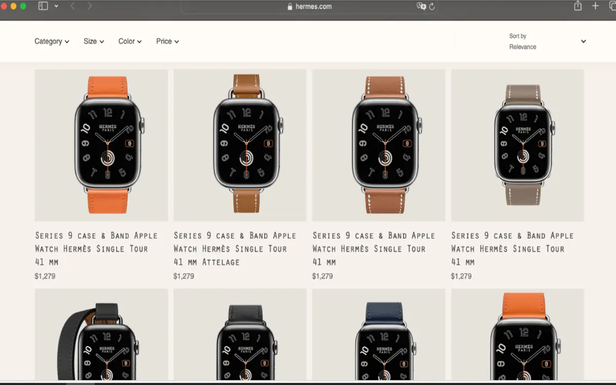 Hermès vẫn cung cấp Apple Watch với dây da