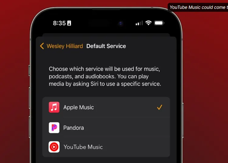 YouTube Music sẽ hoạt động trên tích hợp HomePod