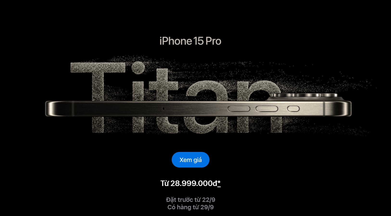 iPhone 15 Series mở bán sớm tại Việt Nam từ 29/9?